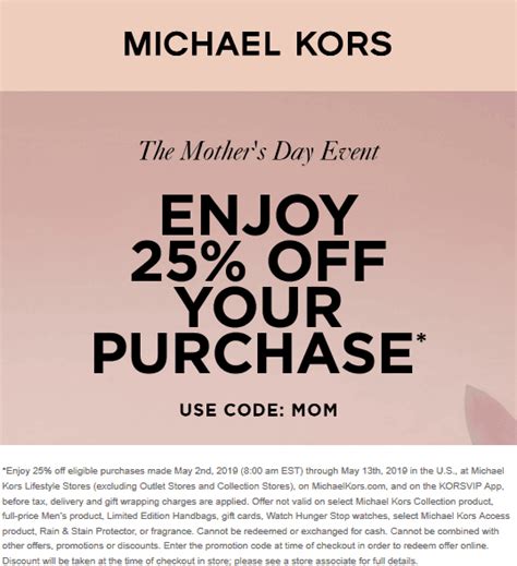 discount codes for michael kors watches|Michael Kors Promo Codes .